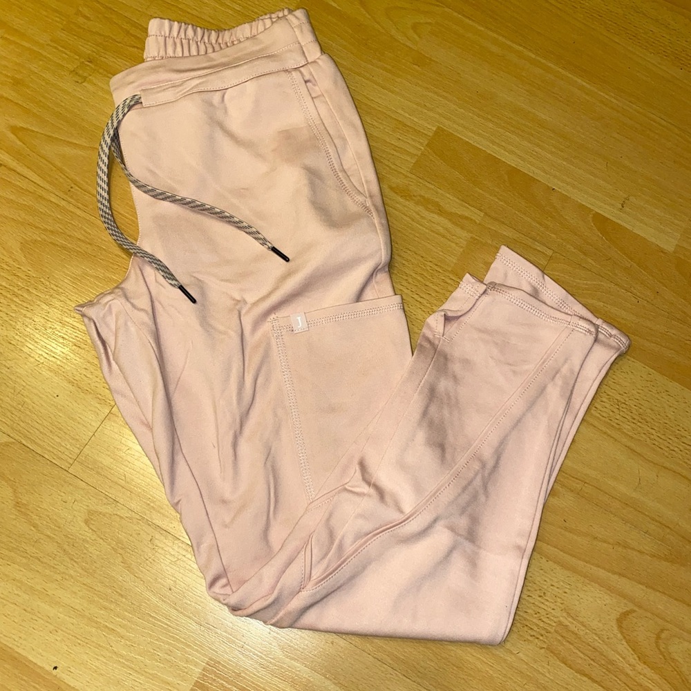 JAANUU SCRUB PANT IN BLUSHING PINK